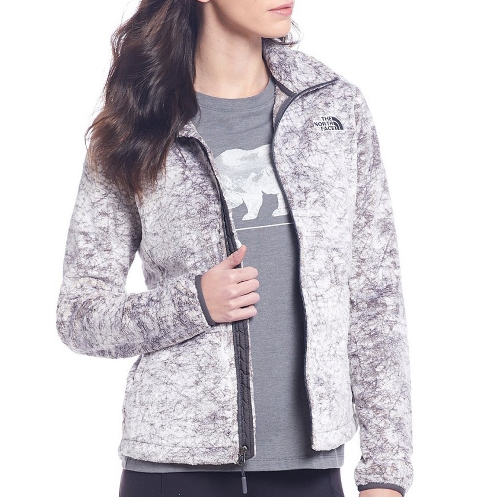 Grey North face Fleece Medium
